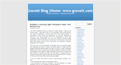 Desktop Screenshot of blog.gravett.com