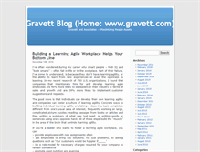 Tablet Screenshot of blog.gravett.com